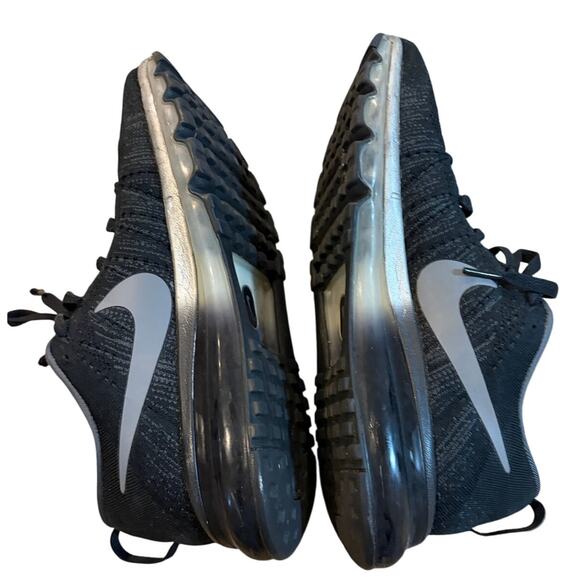 Nike Air MAx 2015 iD Black/Gray Mens Size 9 Atheltic Shoe Running Workout - Picture 4 of 8